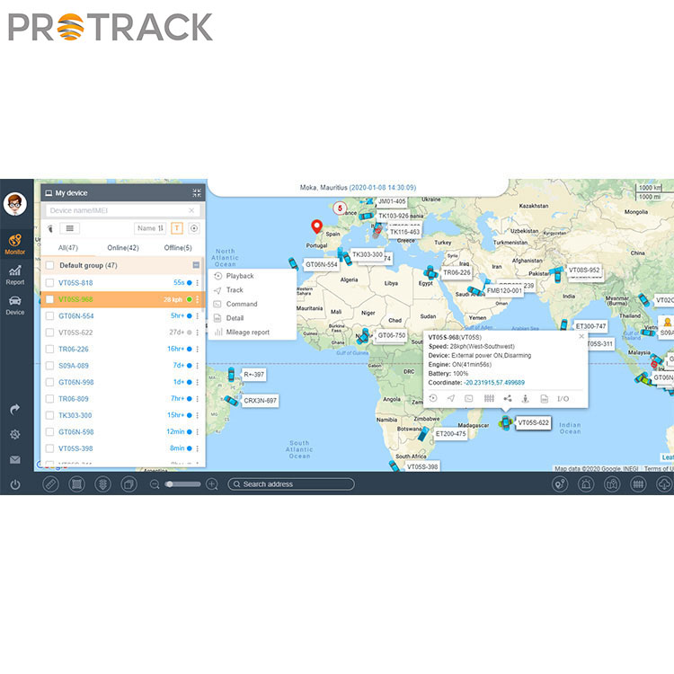 Demonstratio Engine Otiosa de Protrack Platform